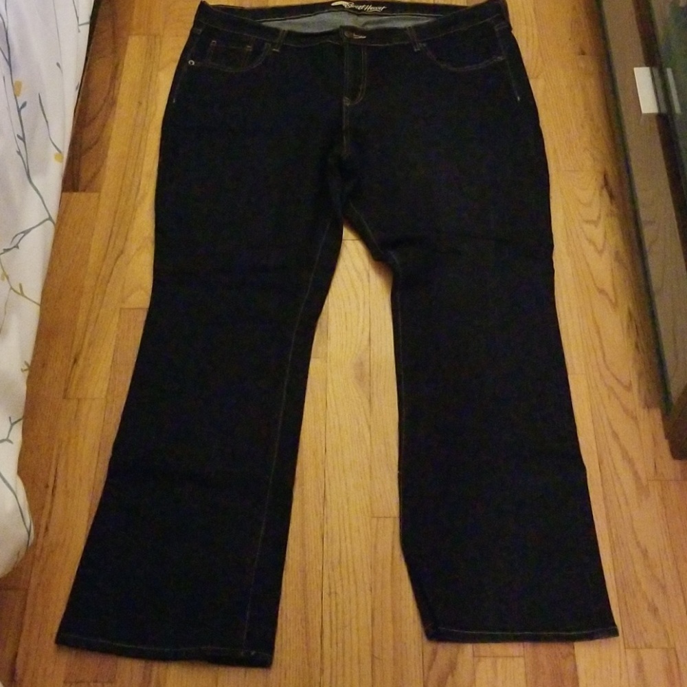 Old Navy dark rinse bootcut jeans 18S
